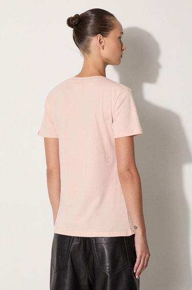 Tričko Alpha Industries Basic T-Shirt with Print Oranžová | 106061.640, 1