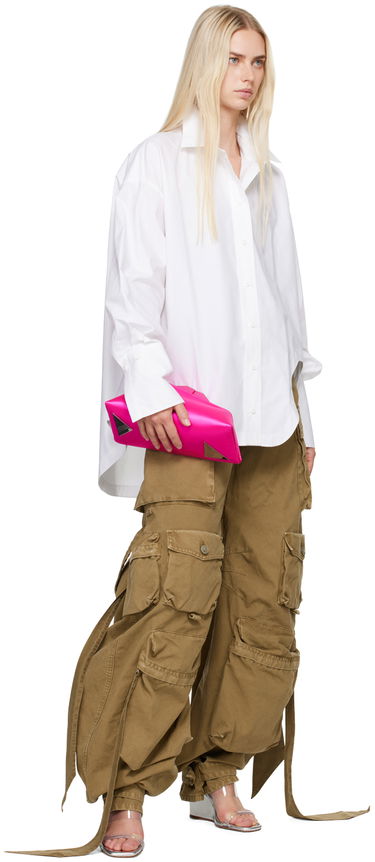 Cargo nohavice The Attico Attico Long Cargo Pants Hnedá | 247WCP180 C093, 3
