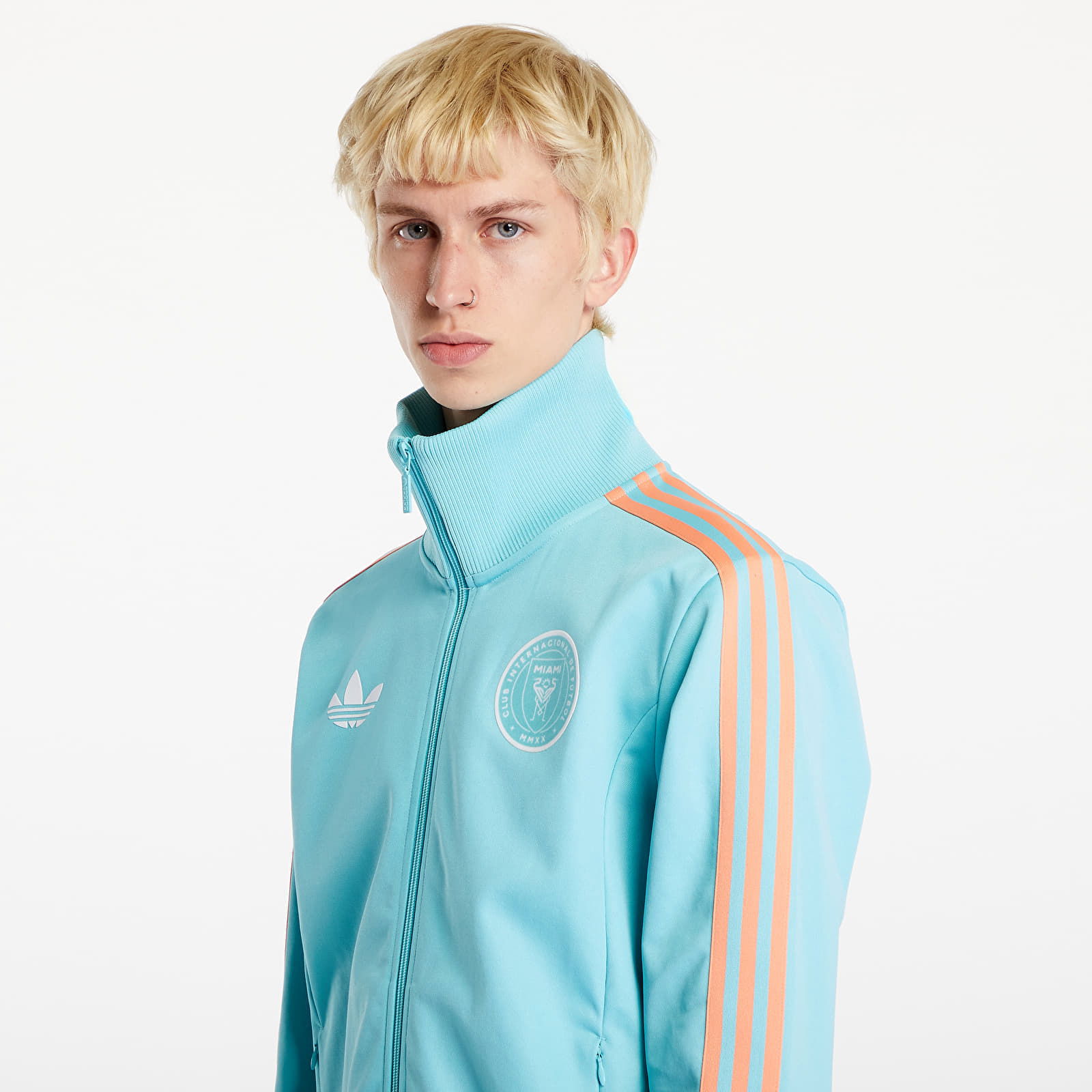 2024 Inter Miami CF adidas Beckenbauer Track Top Easy Mint