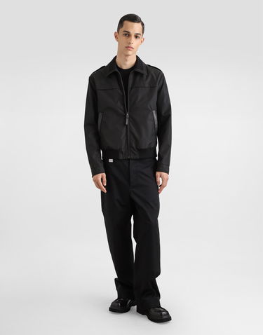Bomber bunda Dolce & Gabbana Dolce & Gabbana Canvas Bomber Jacket Čierna | G9BHNTFUS21N0000, 1