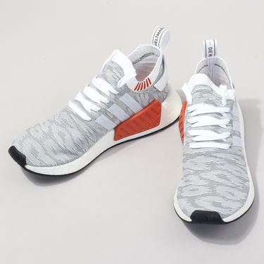 Tenisky a topánky adidas Originals NMD_R2 Primeknit "Running White" Šedá | BY9410, 2
