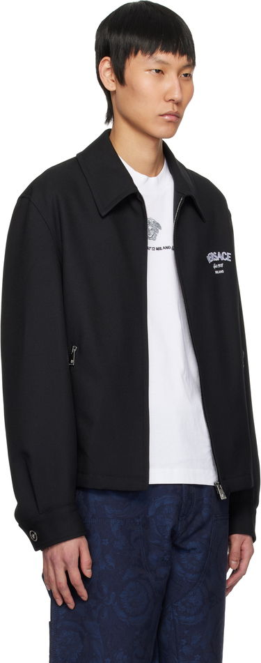 Bomber bunda Versace Versace Medusa Gallery Wool Blouson Jacket Čierna | 1018846_1A13489, 1
