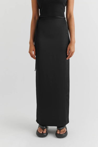 Sukňa AXEL ARIGATO Eve Belted Skirt Čierna | A2119001, 2