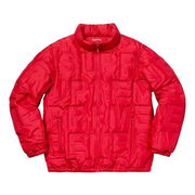 Logo Embossed Puffy Jacket