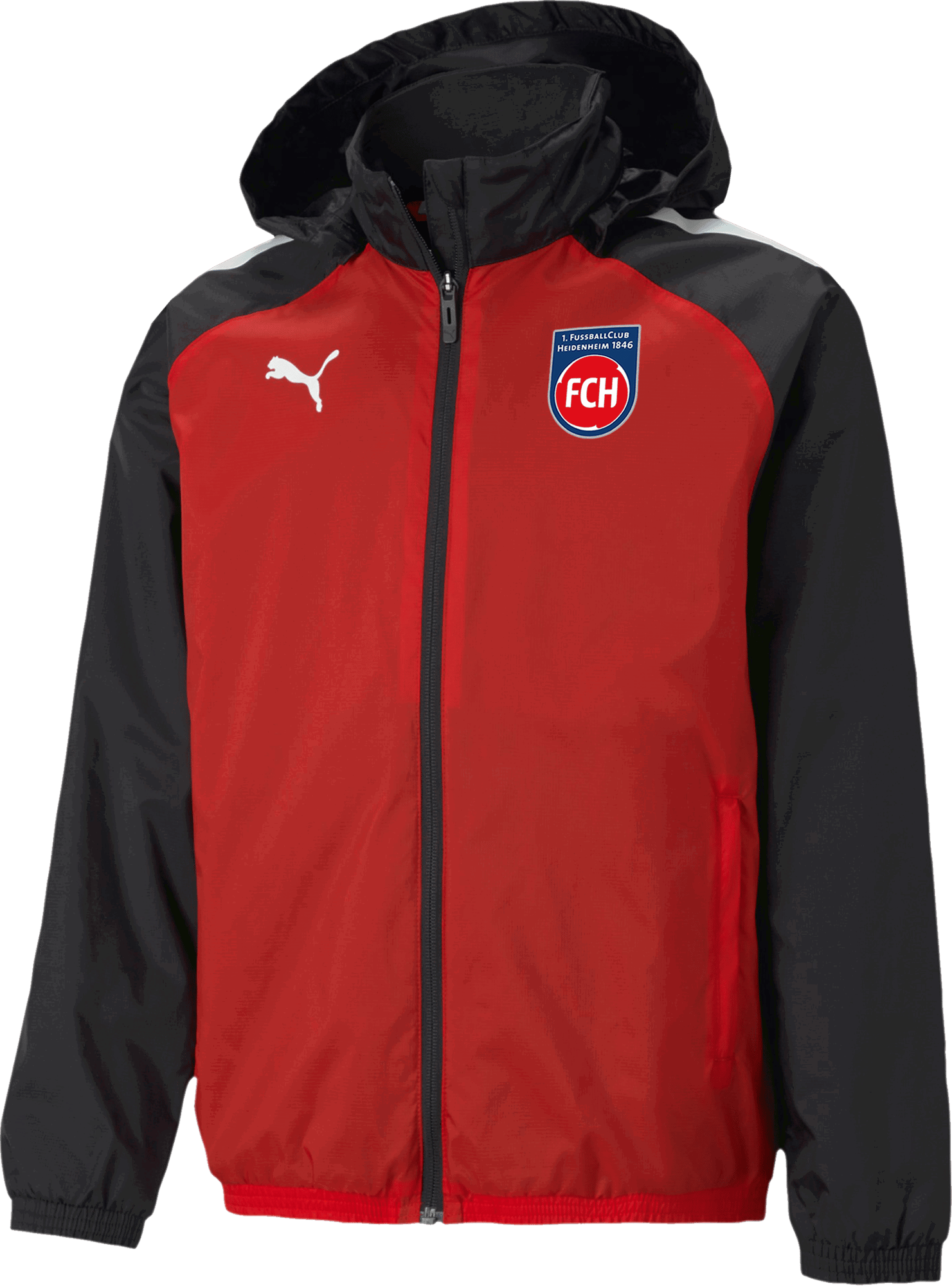 Vetrovka Puma Hooded all-weather jacket 1. FC Heidenheim Rôznofarebný | 5fch657245-001, 0