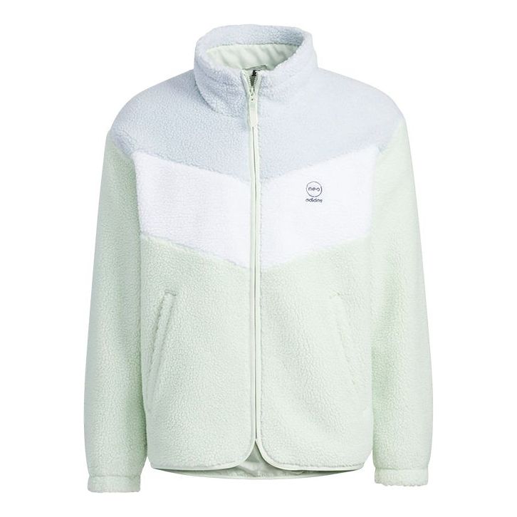 Bunda adidas Originals Fleece Zip-Up Jacket Zelené | HY9653, 0