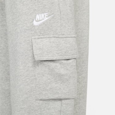 Tepláky Nike Sportswear Club Fleece Mid Rise Oversized Cargo Tracksuit Bottoms Šedá | DQ5196-063, 2