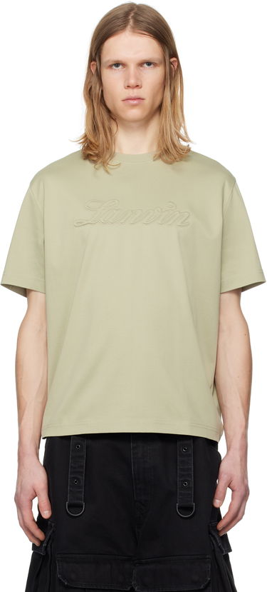 Tričko LANVIN Lanvin Debossed Logo T-Shirt Zelené | RM-TS0115-J170-P25, 0