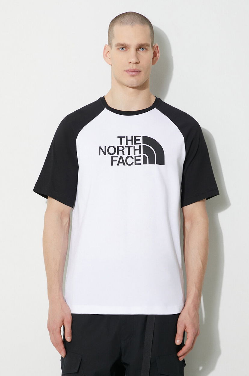 Tričko The North Face Short Sleeve Raglan Easy Tee T-Shirt Biela | NF0A87N7FN41