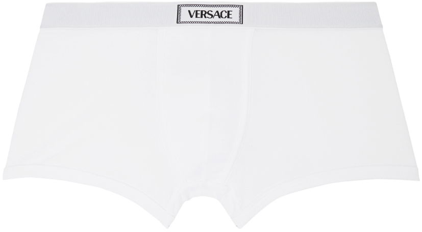 Boxerky Versace 90s Boxers Biela | 1014037 1A09410, 0