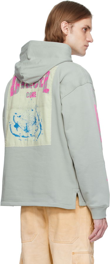 Mikina Diesel S-Baxt-Hood-R1 Graphic Hoodie Zelené | A16171-0BMBJ-9DU, 2