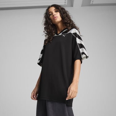 Mikina Puma FUTURE.PUMA.ARCHIVE Relaxed Fit Football T-Shirt Čierna | 629687_01, 0