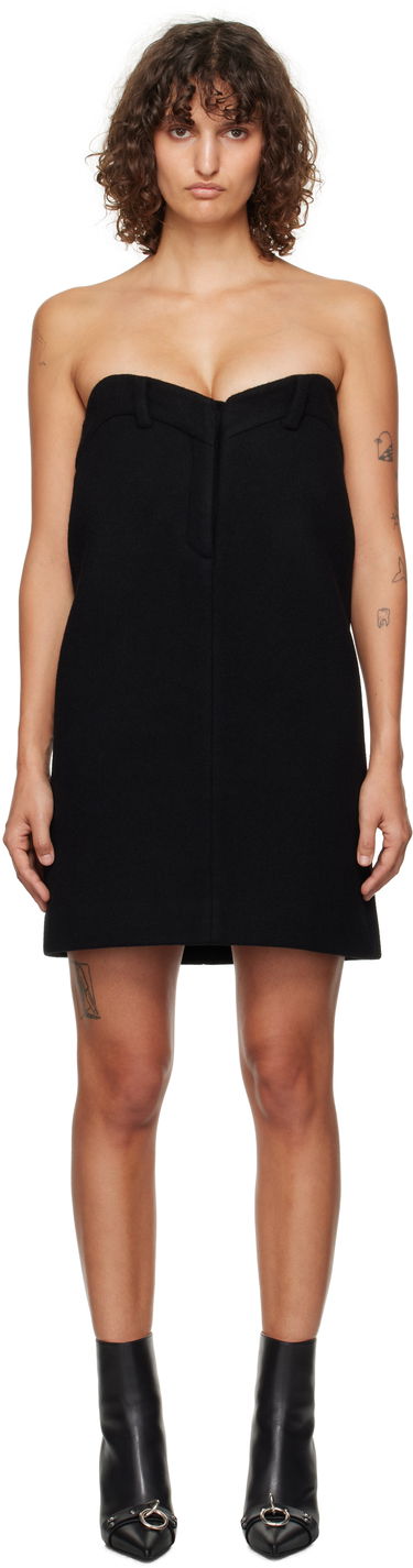 Šaty We11done We11done Sweetheart Mini Dress Čierna | WD-OP3-24-119-W-BK, 0