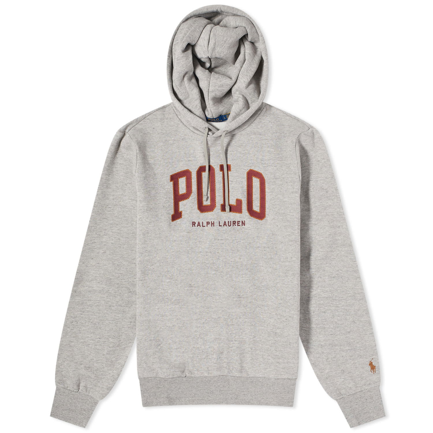Mikina Polo by Ralph Lauren Polo College Logo Hoodie "Dark Vintage Heather" Šedá | 710917886005, 0