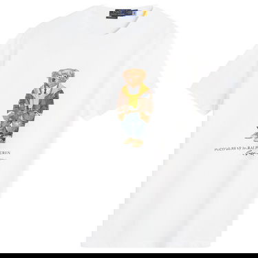 Tričko Polo by Ralph Lauren Hudson Valley Polo Bear T-Shirt Biela | 710P07346-NEU, 0