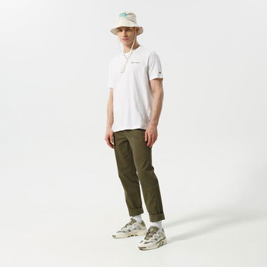 Tričko Champion Crewneck Tee Biela | 218281WW001, 3