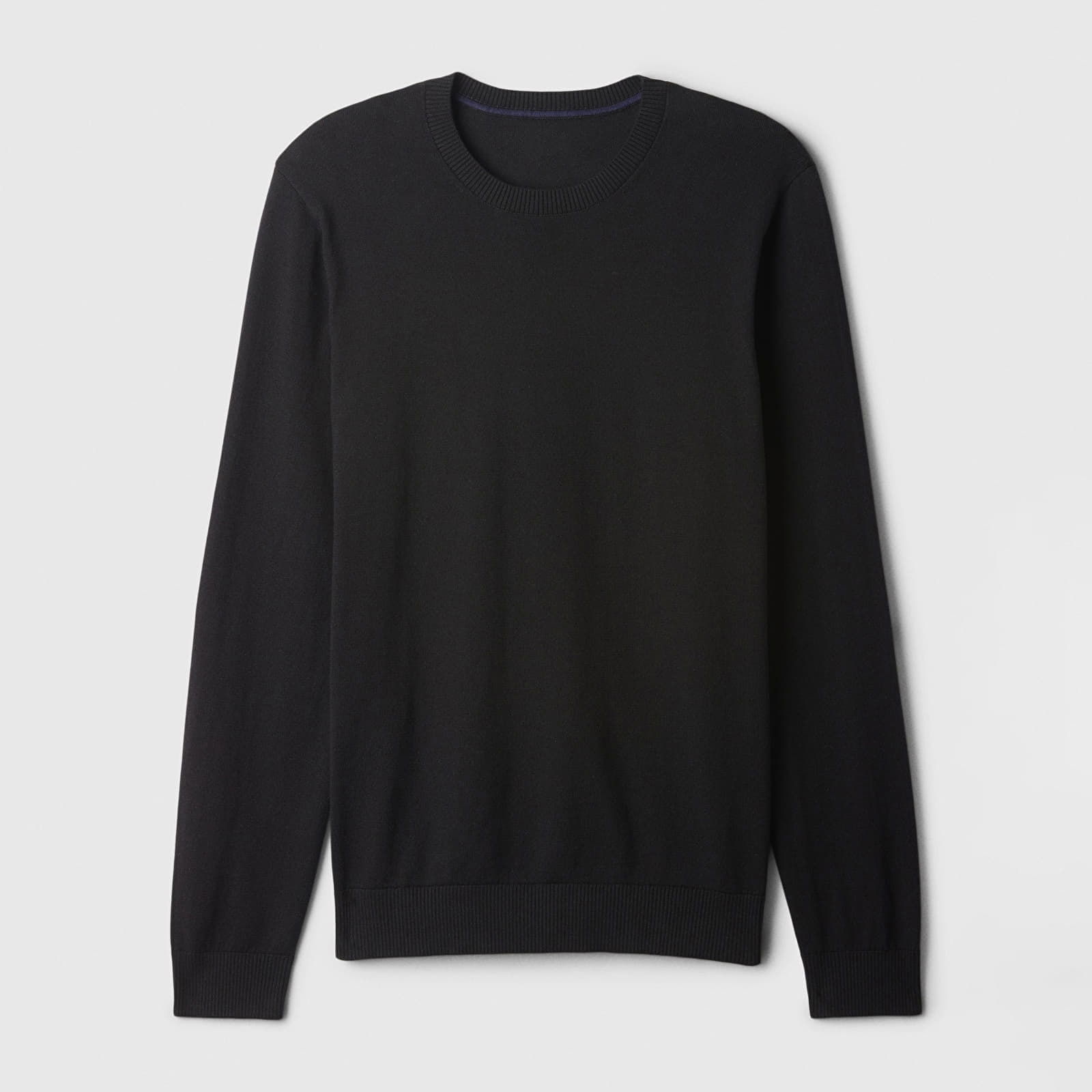 Sweater Core Cotton Crew Black S