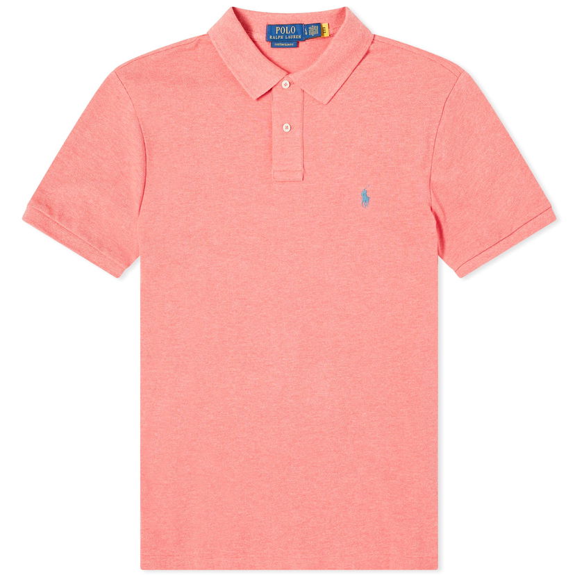 Polo tričko Polo by Ralph Lauren Custom Fit Polo Shirt Ružová | 710680784369