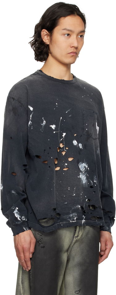Tričko Neighborhood Neighborhood Savage Long Sleeve T-Shirt Čierna | 251OKNH-CSM05, 1