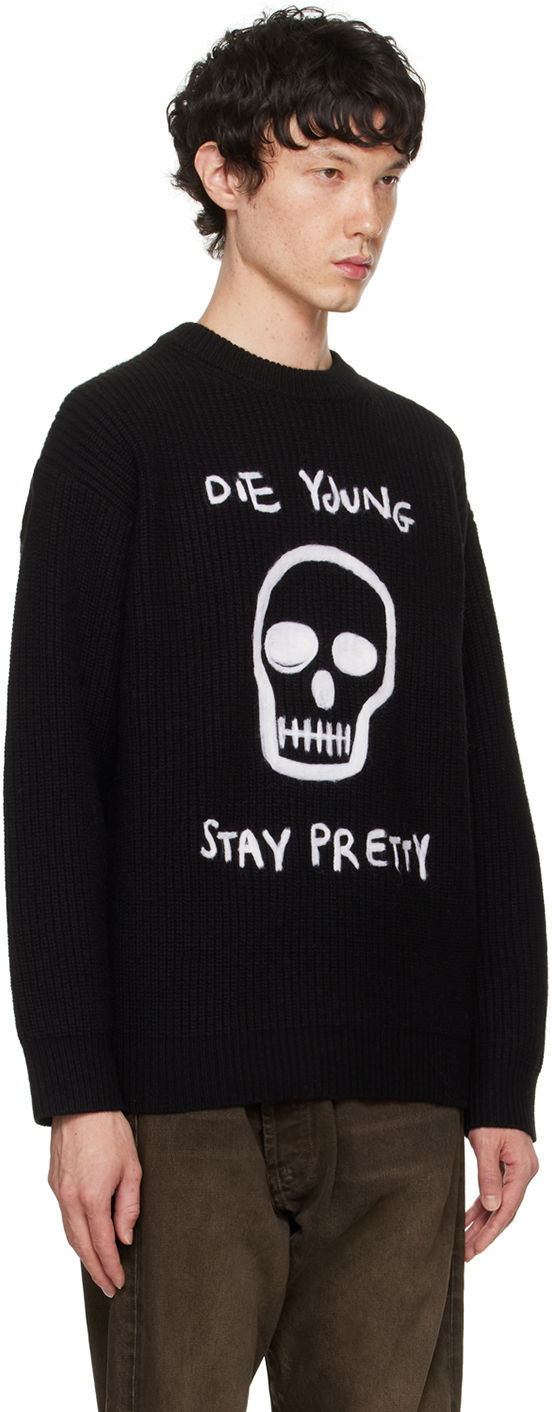 Sveter R13 R13 Wool 'Die Young' Boyfriend Sweater Čierna | R13MY199-Y169A, 1