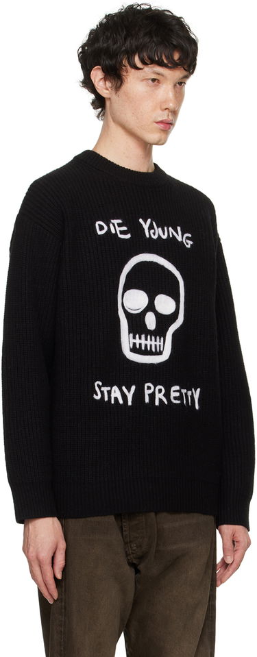 Sveter R13 R13 Wool 'Die Young' Boyfriend Sweater Čierna | R13MY199-Y169A, 1