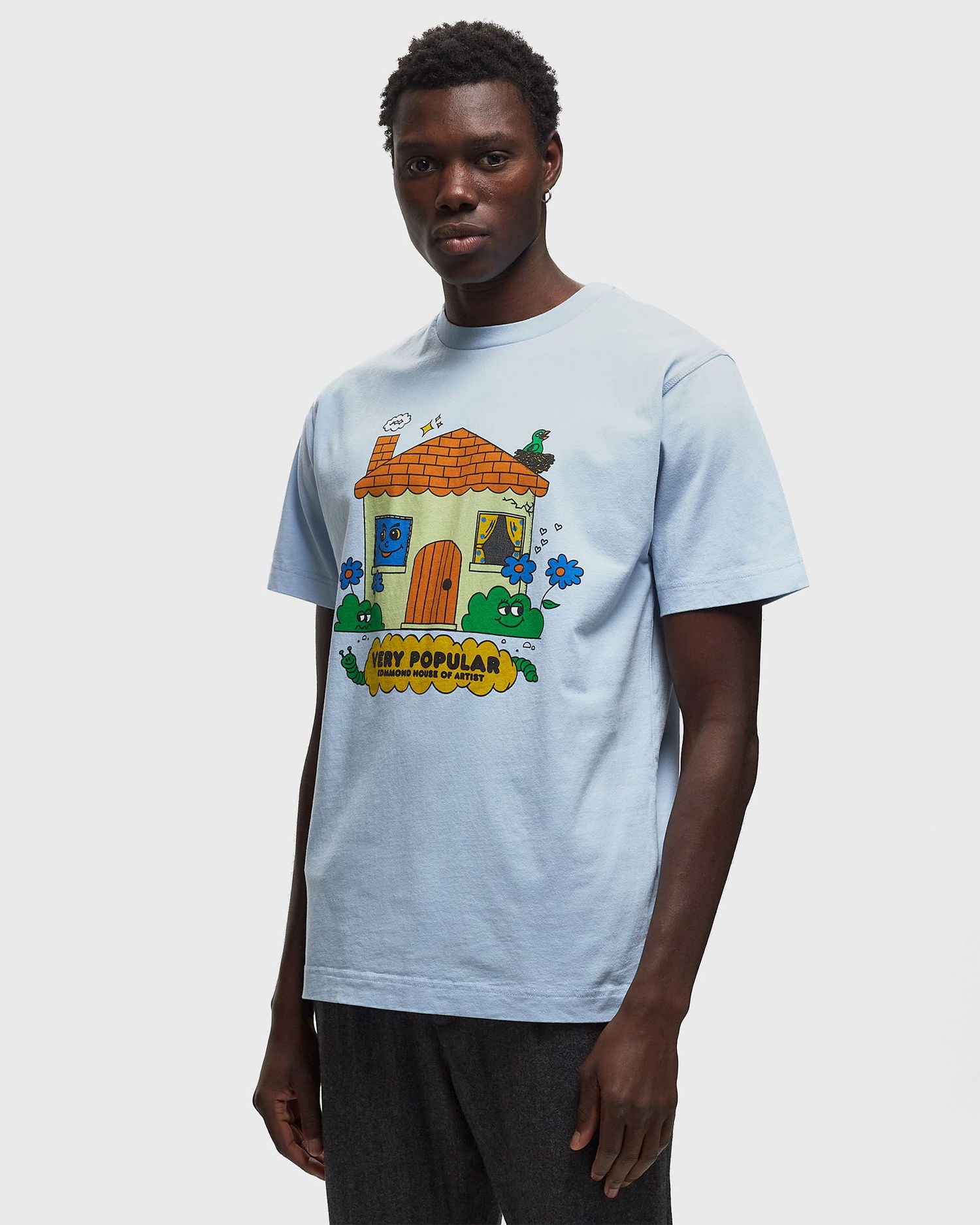 Tričko Edmmond Studios SHELTER TEE Modrá | 323-30-10500, 1