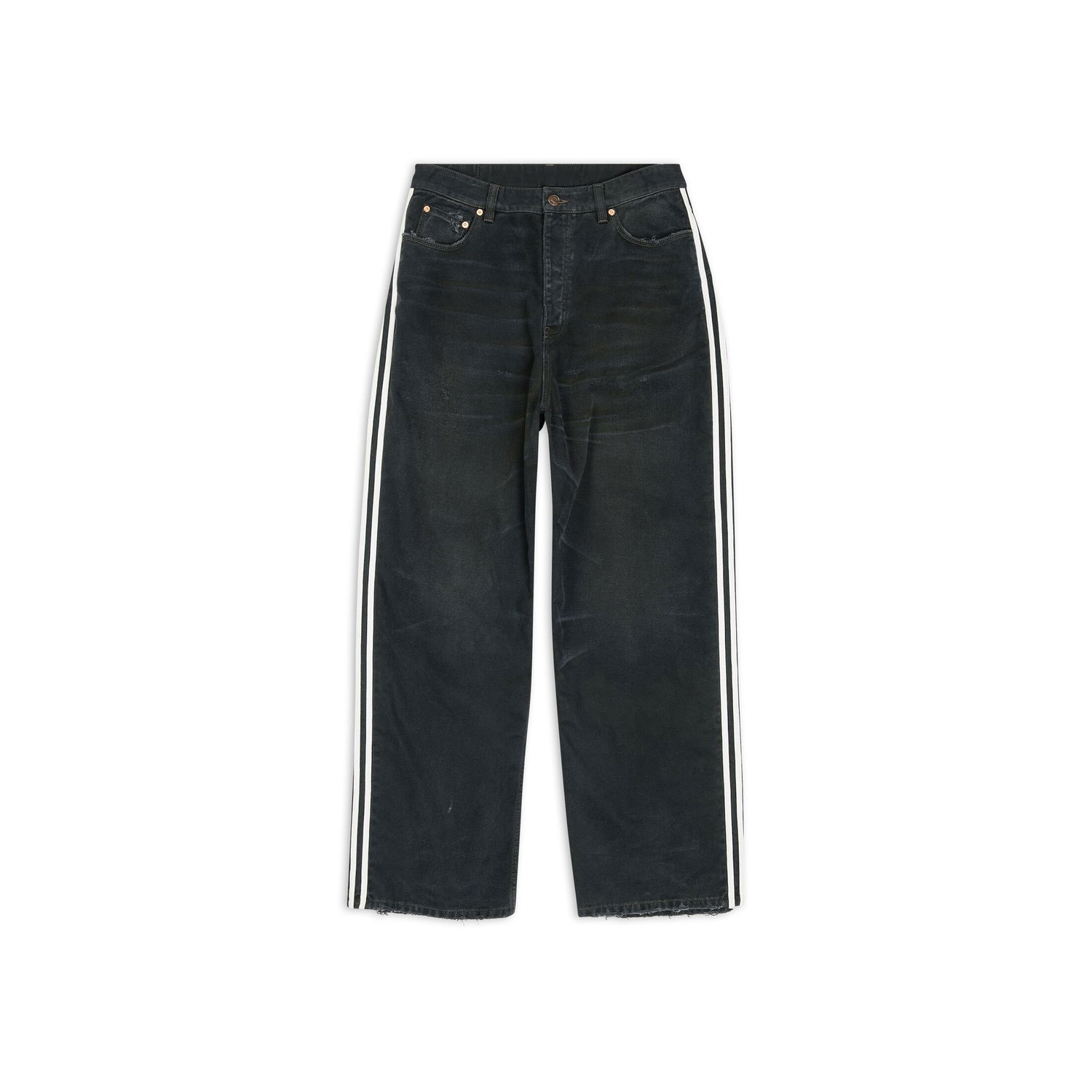Džínsy Balenciaga adidas x Large Baggy Jeans Čierna | 724778TNW541129, 0