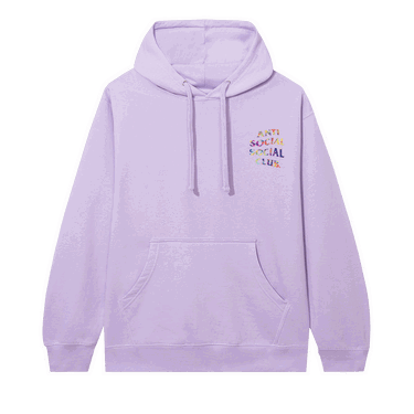 Mikina Anti Social Social Club Pedals On the Floor Hoodie Fialová | 0657 1SS220106POTF LAVE, 0