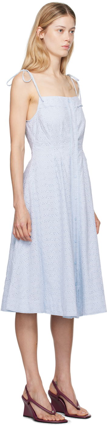 Šaty GUIZIO Guizio Acadia Midi Dress Modrá | P24403W098, 1