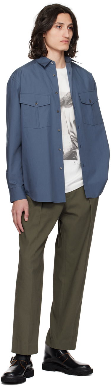 Tričko Paul Smith Paul Smith Printed Long Sleeve T-Shirt Biela | M1R-882Y-MP4305-01, 3