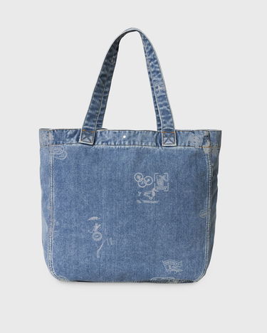 Tote bag Carhartt WIP Stamp Tote Bag Modrá | I033740-2LN.35, 1