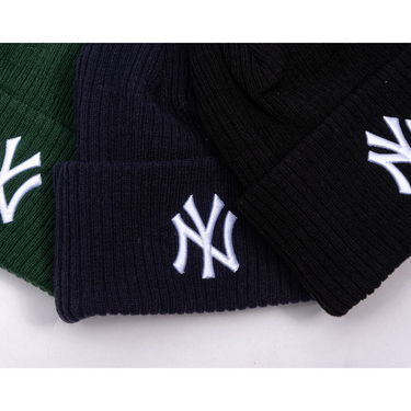 Kulicha New Era MLB Wide Cuff Beanie NY Yankees One Size (56-59 cm) Navy | 60691065, 3