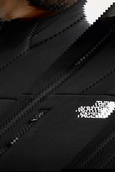 Mikina The North Face Meteora Smooth Quarter-Zip Fleece Čierna | NF0A8E1MJK31, 4