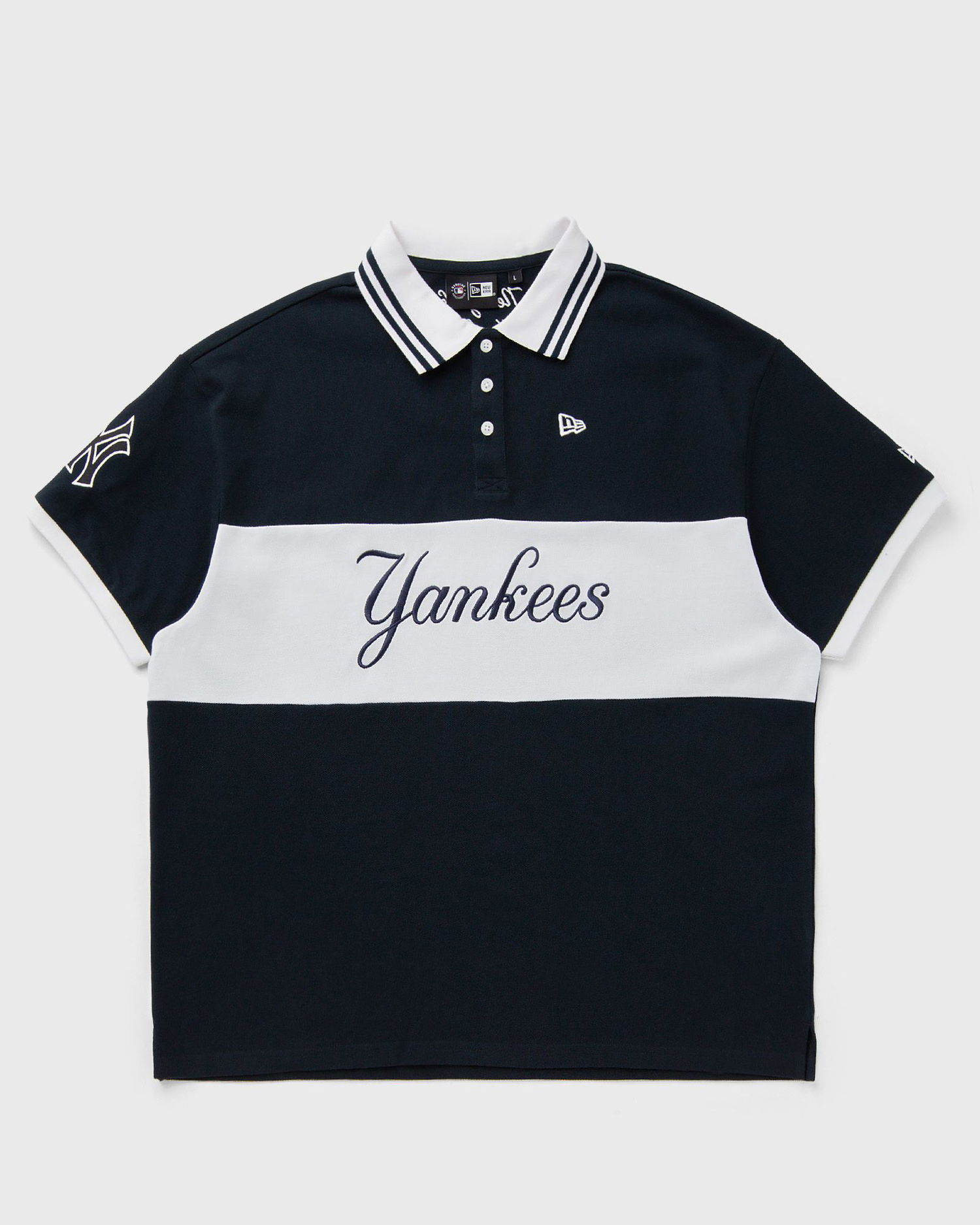 Polo tričko New Era New York Yankees Graphic Polo Shirt Navy | 60667828, 0