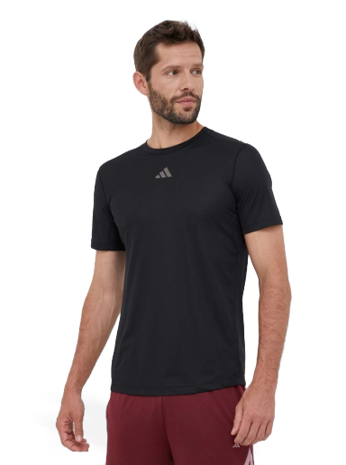 Tričko adidas Performance HIIT Training Tee Čierna | IM1112