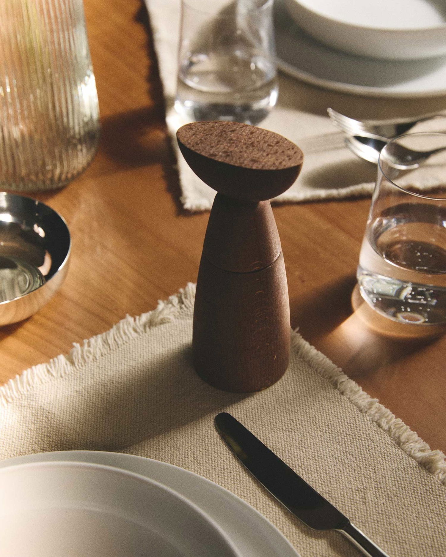 Home decor Alessi Oaxaca Wooden Pepper Mill Hnedá | MDL23, 1