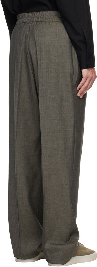 Nohavice Fear of God Virgin Wool Drawstring Straight Trousers Šedá | FG25FW65-650HWH-098, 2