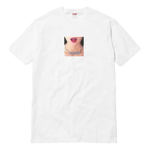 Tričko Supreme Necklace Print T-Shirt Biela | SUP-SS18-0038