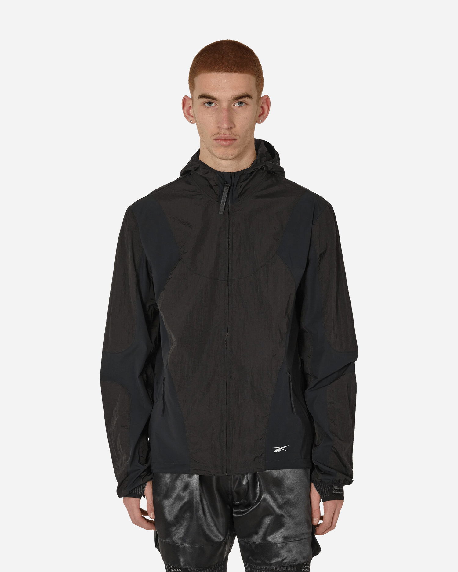 Bunda Reebok Paneled Running Jacket Black Čierna | RMVL001C99FAB001, 0