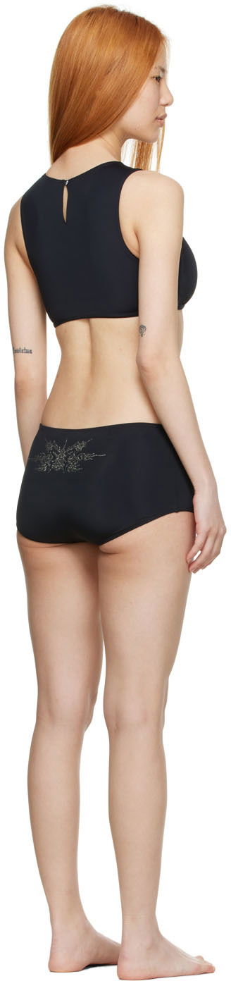 Plavky Collina Strada Collina Strada Recycled Nylon Bikini Čierna | XX2119, 2