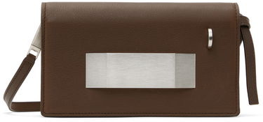 Taška cez rameno Rick Owens Rick Owens Porterville Griffin Shoulder Bag Hnedá | RA02D0540 LCN, 0