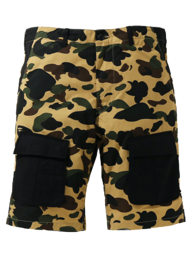 Šortky BAPE 1st Camo Multi Pocket Shorts Béžová | 001SPH301013X