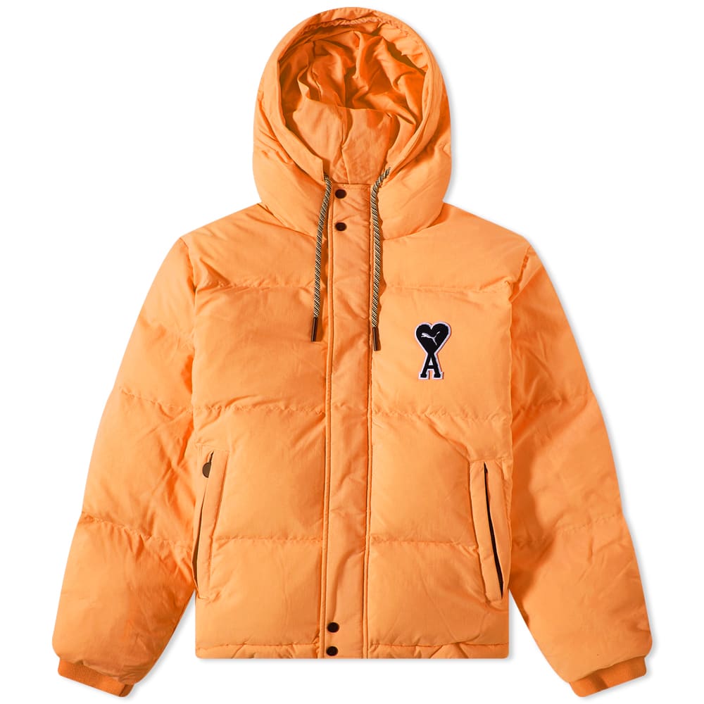 Prešívaná bunda Puma x AMI Puffer Jacket Oranžová | 535991-72, 0