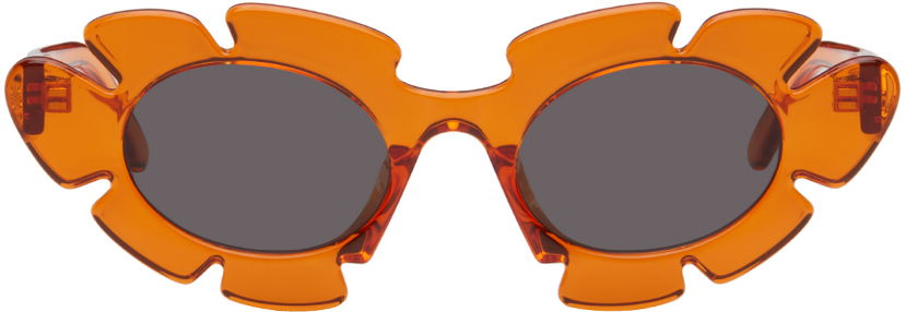 Slnečné okuliare Loewe Orange Flower Sunglasses Oranžová | LW40088U@4742A