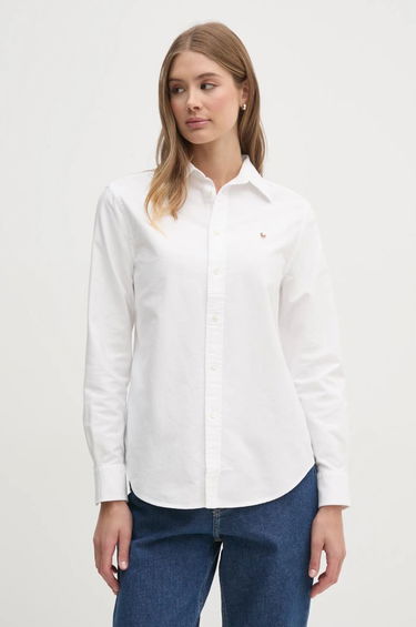 Košeľa Polo by Ralph Lauren Relaxed Fit Oxford Shirt by Polo Ralph Lauren Biela | 211970736, 0
