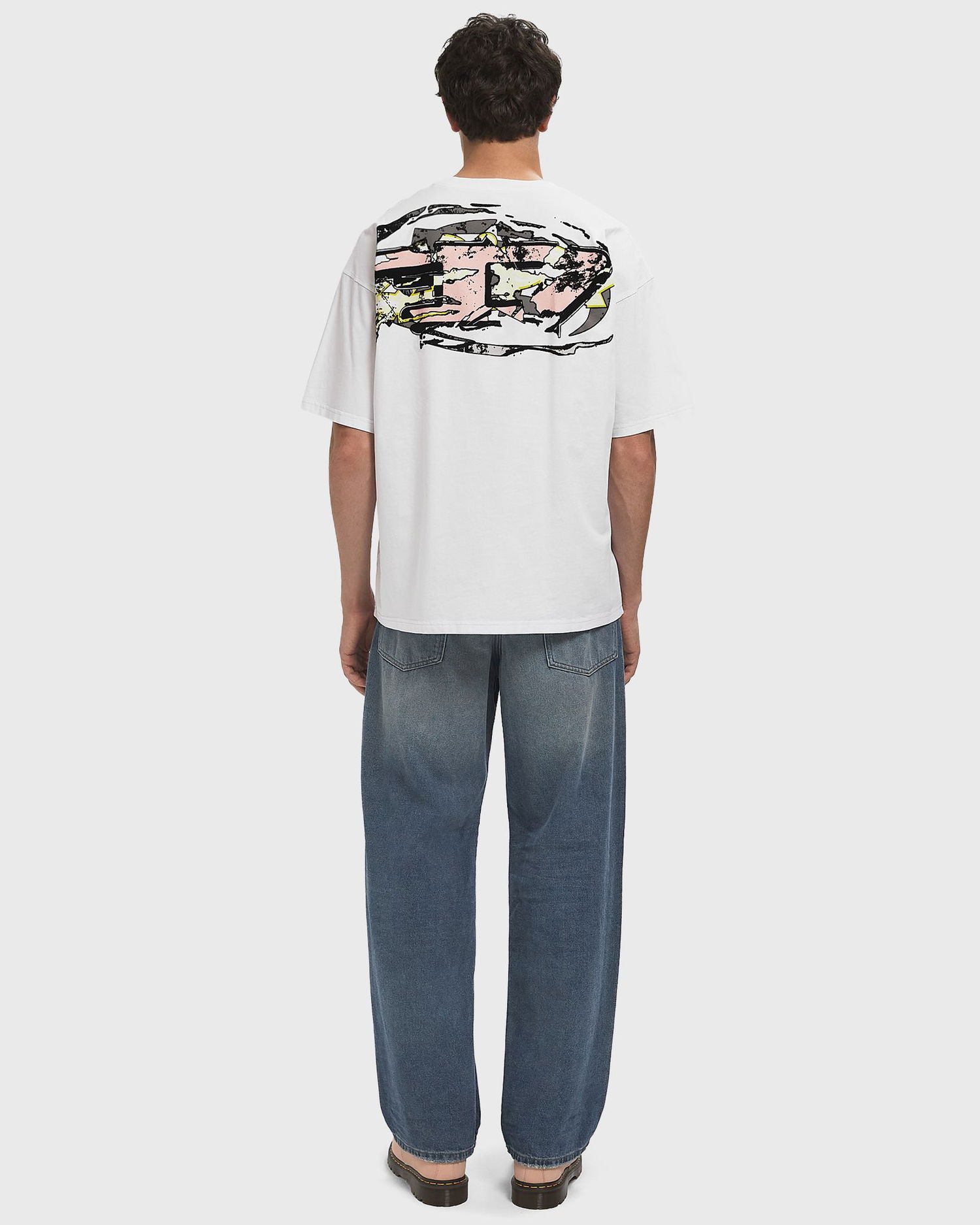 Tričko Diesel Diesel T-Shirt Biela | A19552-0PLAT-100, 1