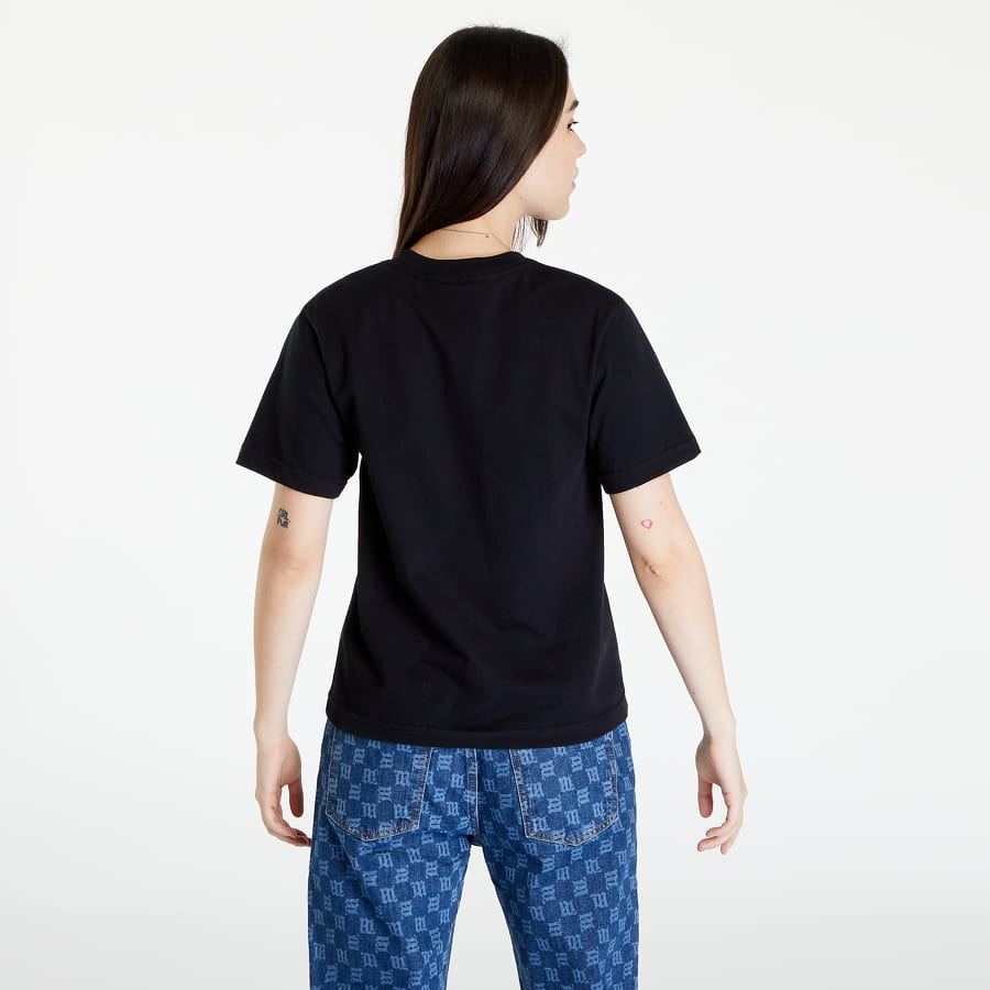 Tričko HUF Embroidered Tt S/S Relax Čierna | WTS0058 BLACK, 1