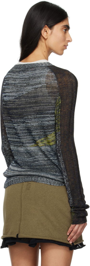 Sveter Eckhaus Latta Eckhaus Latta Symphony Knit Sweater Rôznofarebný | 8021-EL-PS25-C -, 2