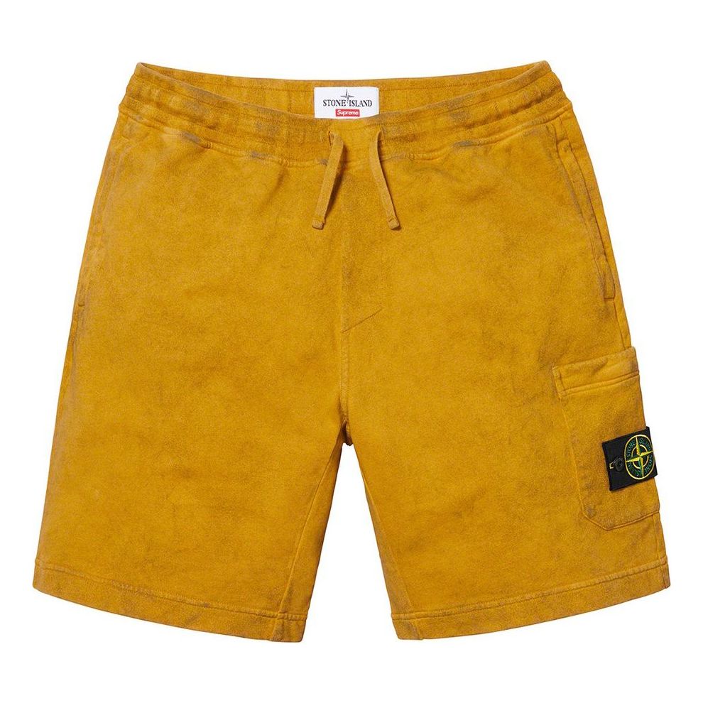 Šortky Supreme Cargo Sweat Shorts Žltá | SUP-SS19-400, 0