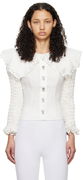 Chopova Lowena Crochet Collar Blouse
